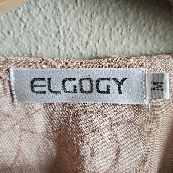☆Elgogy Pink Blouse, M - Picture 3 of 10